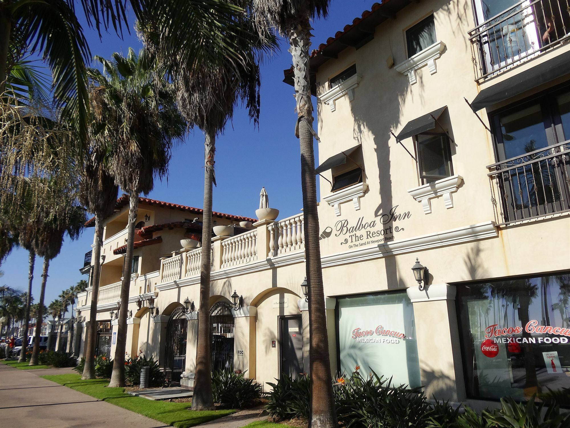 Balboa Inn, On The Beach At Newport Ньюпорт-Бич Экстерьер фото